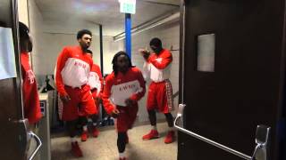 Edmondson basketball pregame 11014 [upl. by Lateh]