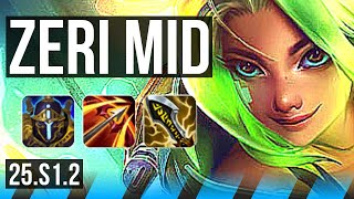 ZERI vs AHRI MID  KR Challenger  25S12 [upl. by Farmelo]