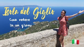 ISOLA DEL GIGLIO  cosa vedere in un giorno  giro dellisola in una giornata  vlog a day with me [upl. by Buine]