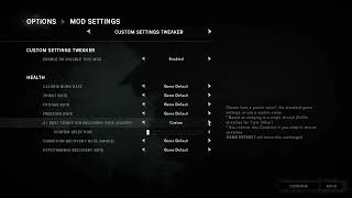 THE LONG DARK Mod Custom Settings Tweaker [upl. by Damour]