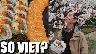 What Vietnamese People Do in Norway Vietnamese Sushi [upl. by Susie42]