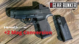 MagGuts 2 Magazine Conversion for Sig Saur P365XL [upl. by Brynna335]