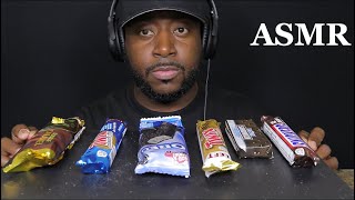 ASMR EATING CHOCOLATE ICE CREAM BARS MUKBANG NO TALKING [upl. by Harpole]