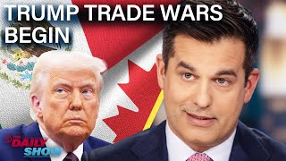 Trump’s Canada amp Mexico Tariffs Hike Up Prices While GOP Blames Biden for Economy  The Daily Show [upl. by Aldos]