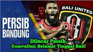 Diincar Persib Sylvano Comvalius Selamat Tinggal Bali [upl. by Esital133]