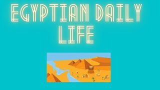 Daily Life in Egypt Five Social Classes [upl. by Tessy]