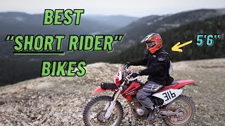 Best Dirt Bike For Short Riders Pros amp Cons of Short Bikes [upl. by Nylrak541]