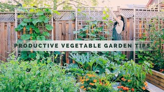 Summer Harvest  8 Vegetable Gardening Tips for Beginners  Pro Tip Included  Grow Our Own Food [upl. by Esorylime624]