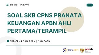 Soal SKB CPNS Pranata Keuangan APBN Terampil  Tersedia PDF Lengkapnya CPNS CASN SKBCPNS [upl. by Etnuaed]