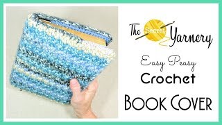 Easy Peasy Crochet Book Cover [upl. by Noelc]