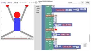 Blockly Games Movie level 9 [upl. by Siol]