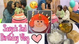 Savya’s Birthday Vlog 2024 vlogbirthdaycelebration [upl. by Ecilegna632]