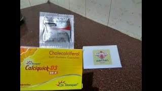 Hindi Vitamin D Benefits  Calcirol Granules  Calciquick Capsules in HindiPanTan [upl. by Etnoed]