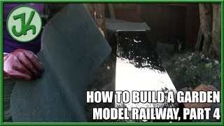 How to Build A Garden Model Railway Part 4 [upl. by Grannie]