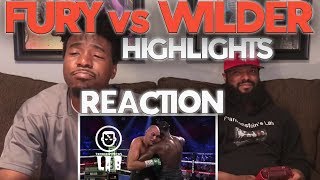 Wilder vs Fury 2 Highlights Reaction [upl. by Valeda]