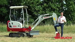 Miniescavatore TB216 Takeuchi® [upl. by Gersham]