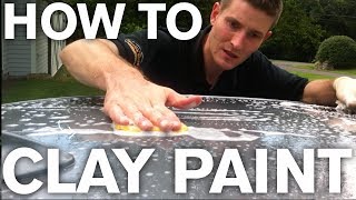 How to Clay Bar Paint to Remove Contaminants [upl. by Sapphire]