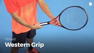 Western Forehand Grip  Tennis [upl. by Scheer]