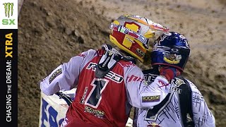 James Stewart vs Chad Reed Rivalry Chasing the Dream  Xtra [upl. by Rem]