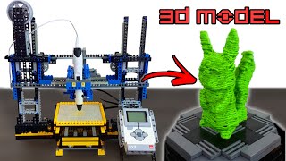 LEGO 3D Printer MK2  Print out ANY 3D Model [upl. by Dublin]