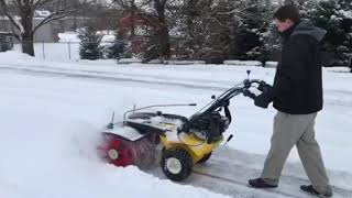 SnowEx SS4000 power broom [upl. by Aimac850]