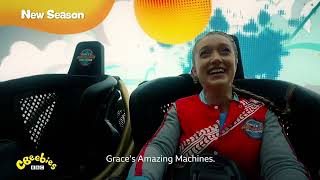 Graces Amazing Machines Series 4  Theme Song  New Season  CBeebies [upl. by Euqnimod8]