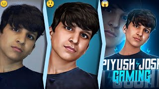 How to make Piyush Joshi Gaming Logo  How to make Gaming Logo  PicsArt Logo Editing [upl. by Aisenat941]