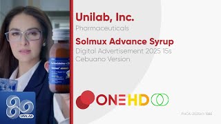 Solmux Advance Syrup Digital Ad 2025 15s Philippines Cebuano Version HDST [upl. by Eillil]