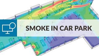 Ventilation System Design Study for Smoke Management with CFD [upl. by Kobi]