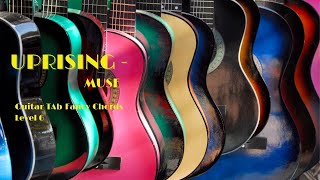 Uprising  Muse Guitar Tab Fancy Chords level 6 Yousician [upl. by Aisyla]