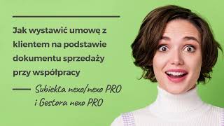 Jak wystawić umowę z klientem na podstawie faktury z Subiekta w Gestorze nexo PRO [upl. by Estele131]