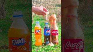 Mentos vs CocaCola  Big Bang Big experiment [upl. by Atalanti780]