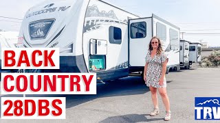 New 2022 Outdoors RV Back Country 28DBS Off Grid Travel Trailer With Bunks [upl. by Awe]