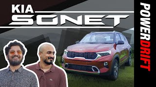 Kia Sonet  Launched at Rs 671 Lakh  First Drive Review  PowerDrift [upl. by Quincey]