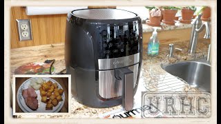 Gourmia GAF698 Air Fryer From Costco First Use Lets Hope This Is Better Than My Last 2 Junk Gourmias [upl. by Kirby]