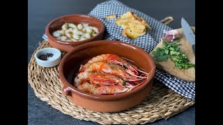 Receta de Gambas de Villajoyosa Al Ajillo l elblogdeceleste [upl. by Dent]