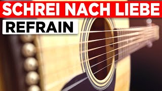 Die Ärzte  Schrei nach Liebe  Teil 3  Gitarren Tutorial [upl. by Watson]