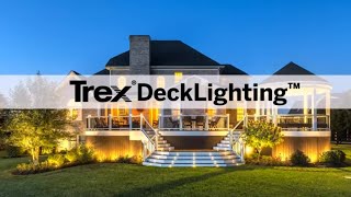 How to Install Trex LED Deck Lighting  Trex  YouTube [upl. by Tenn772]