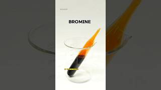 Bromine Liquid shorts science bromine [upl. by Odrick]