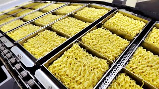 How INSTANT NOODLES Are Made in Factories  1 BILLION NOODLES EVERY YEAR [upl. by Childs853]