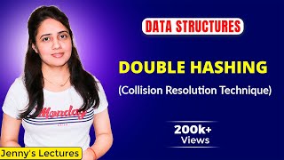 83 Double Hashing  Collision Resolution Technique  Data Structures and algorithms [upl. by Acemat]