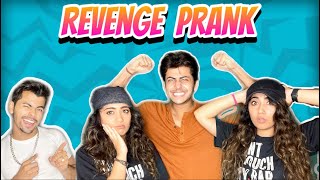 FIGHT PRANK ON SET  Ft ChinkiMinki  Abhishek Nigam [upl. by Rasecoiluj]