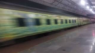 Sealdah High Speed Rajdhani express skip Fatehpur railway station [upl. by Anne-Marie]