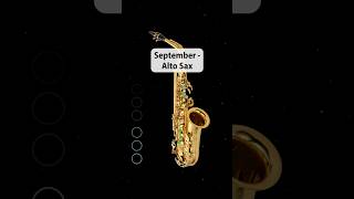 do you remember the 21st night of september 🕺 altosax tutorial [upl. by Pippy]