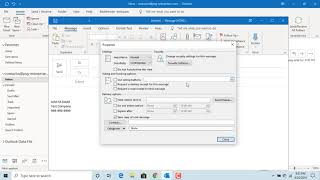 How to Mark an email as Personal or Private or Confidential in Outlook  Office 365 [upl. by Gnok73]