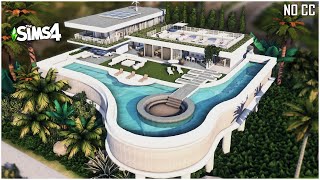 Recreating one of the most EXPENSIVE HOUSES IN THE WORLD in Sims 4 No CC Kate Emerald [upl. by Aenotna]