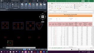 Pile Capacity Calculation using SPT amp Pile Arrangement [upl. by Saidel]