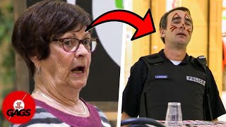 Hilarious Police Prank  Just For Laughs Gags [upl. by Ellenar]