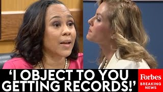 SHOCK MOMENT Fani Willis Unleashes On Trump CoDefendants Lawyer For Being Intrusive [upl. by Leifer121]