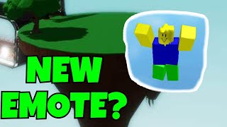 NEW SLAP BATTLES EMOTE  Slap Battles Roblox [upl. by Meri]